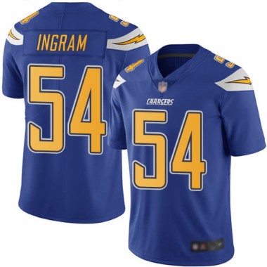 Los Angeles Chargers NFL Football Melvin Ingram Electric Blue Jersey Men Limited 54 Rush Vapor Untouchable